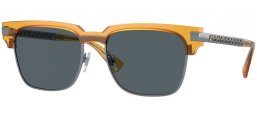 Gafas de Sol - Versace - VE4447 - 541280  TRANSPARENT YELLOW // BLUE