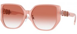 Lunettes de soleil - Versace - VE4449D - 5394V0  OPAL PINK // RED GRADIENT
