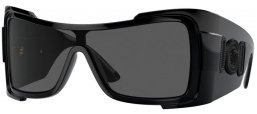 Sunglasses - Versace - VE4451 - GB1/87 BLACK // DARK GREY