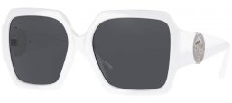Gafas de Sol - Versace - VE4453 - 314/87 WHITE // DARK GREY