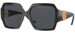 Gafas de Sol - Versace - VE4453 - GB1/87 BLACK // DARK GREY