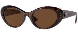 Gafas de Sol - Versace - VE4455U - 108/73 HAVANA // DARK BROWN