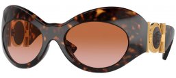 Gafas de Sol - Versace - VE4462 - 108/13 HAVANA // BROWN GRADIENT