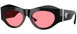 Gafas de Sol - Versace - VE4477U - 532084  BLACK // PINK