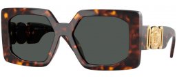 Sunglasses - Versace - VE4478U - 108/87 HAVANA // DARK GREY