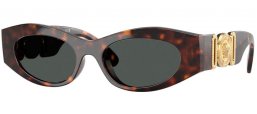Gafas de Sol - Versace - VE4480U - 108/87 HAVANA // DARK GREY