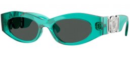 Gafas de Sol - Versace - VE4480U - 552987  OPAL GREEN // DARK GREY