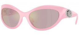 Gafas de Sol - Versace - VE4485 - 5521/Z PINK // PINK GOLD MIRROR