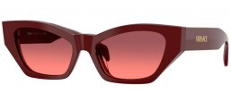 Gafas de Sol - Versace - VE4488U - 551520  BURGUNDY // VIOLET GRADIENT PINK