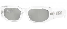 Gafas de Sol - Versace - VE4489U - 148/8V TRANSPARENT // GREY MIRROR SILVER