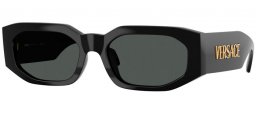 Gafas de Sol - Versace - VE4489U - GB1/87  BLACK // GREY