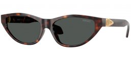 Sunglasses - Versace - VE4491U - 108/87 HAVANA // DARK GREY