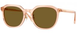 Gafas de Sol - Versace - VE4493D - 551883  TRANSPARENT LIGHT BROWN // DARK BROWN