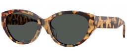 Gafas de Sol - Versace - VE4495D - 777/87 HAVANA BROWN YELLOW // DARK GREY