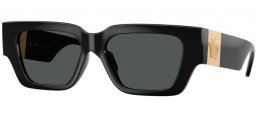 Gafas de Sol - Versace - VE4497U - GB1/87  BLACK // DARK GREY