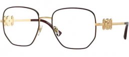 Lunettes de vue - Versace - VE1283 - 1480 BORDEAUX GOLD // CLEAR