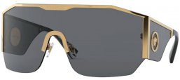 Sunglasses - Versace - VE2220 - 100287 GOLD // GREY