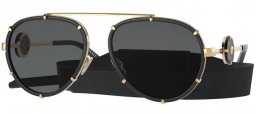 Gafas de Sol - Versace - VE2232 - 143887 BLACK // DARK GREY