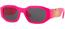 Sunglasses - Versace - VE4361 - 531887 FUXIA FLUO // GREY