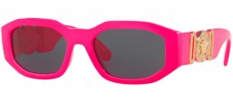 Lunettes de soleil - Versace - VE4361 - 531887 FUXIA FLUO // GREY