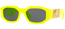 Lunettes de soleil - Versace - VE4361 - 532187 YELLOW FLUO // GREY