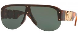 Sunglasses - Versace - VE4391 - 531771 HAVANA // DARK GREEN