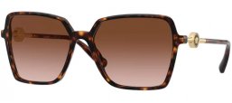 Gafas de Sol - Versace - VE4396 - 108/13 HAVANA // LIGHT DARK BROWN GRADIENT