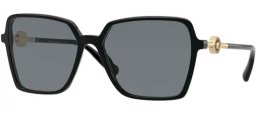 Gafas de Sol - Versace - VE4396 - GB1/87 BLACK // DARK GREY