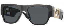 Lunettes de soleil - Versace - VE4403 - GB1/87 BLACK // DARK GREY