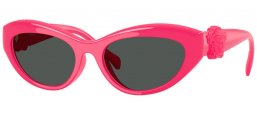 Gafas Junior - Versace eyewear junior - VK4005U - 552787  FUCHSIA // DARK GREY
