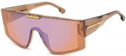 Gafas de Sol - Carrera - VICTORY C 18/S - 12J (DP) BROWN ORANGE // ORANGE MIRROR BLUE