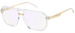 Monturas - Carrera - VICTORY C 23 - REJ (2Y) CRYSTAL GOLD // LIGHT BLUE MIRROR