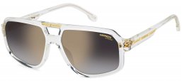 Gafas de Sol - Carrera - VICTORY C 26/S - 900 (FQ) CRYSTAL // GREY GRADIENT GOLD MIRROR