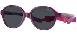 Gafas Junior - Vogue Eyewear Junior - VJ2012 - 297687 VIOLET ON RUBBER VIOLET // DARK GREY