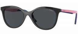 Gafas Junior - Vogue Eyewear Junior - VJ2013 - W44/87 BLACK // DARK GREY