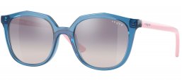 Gafas Junior - Vogue Eyewear Junior - VJ2016 - 28387B  TRANSPARENT BLUE // LIGHT BLUE GRADIENT MIRROR SILVER
