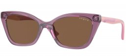 Gafas Junior - Vogue Eyewear Junior - VJ2020 - 306473  TRANSPARENT VIOLET// BROWN