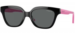 Gafas Junior - Vogue Eyewear Junior - VJ2021 - W44/87 BLACK // DARK GREY