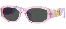 Gafas Junior - Versace eyewear junior - VK4429U - 552687  TRANSPARENT LAVANDER // DARK GREY