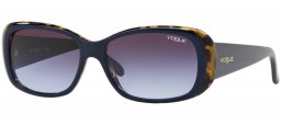 Gafas de Sol - Vogue eyewear - VO2606S - 26474Q TOP BLUE TORTOISE // LIGHT VIOLET GRADIENT DARK GREY