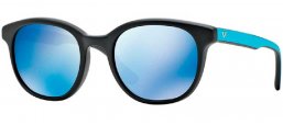 Gafas de Sol - Vogue eyewear - VO2730S - W44/55  MATTE BLACK // DARK BLUE MIRROR BLUE