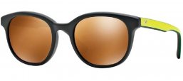 Gafas de Sol - Vogue eyewear - VO2730S - W44/6H  MATTE BLACK // BROWN MIRROR GOLD