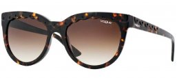 Gafas de Sol - Vogue eyewear - VO2889S - W65613 DARK HAVANA // BROWN GRADIENT
