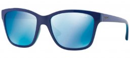 Gafas de Sol - Vogue eyewear - VO2896S - 227855 TOP BLUETTE TRANSPARENT AZURE // DARK BLUE MIRROR BLUE