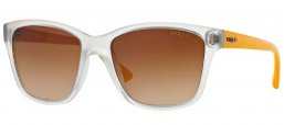Gafas de Sol - Vogue eyewear - VO2896S - W74513 TRANSPARENT DEMI SHINY // BROWN GRADIENT