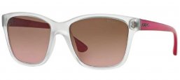 Gafas de Sol - Vogue eyewear - VO2896S - W74514 TRANSPARENT DEMI SHINY // PINK GRADIENT BROWN