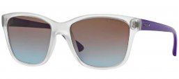Gafas de Sol - Vogue eyewear - VO2896S - W74548 TRANSPARENT DEMI SHINY // AZURE GRADIENT PINK GRADIENT BROWN