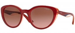 Gafas de Sol - Vogue eyewear - VO2963S - 231314 TOP FUXIA TRANSPARENT PINK // PINK GRADIENT BROWN