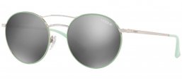 Gafas de Sol - Vogue eyewear - VO4061S - 50656G SILVER GREEN // GREY MIRROR SILVER