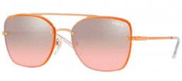 Gafas de Sol - Vogue eyewear - VO4112S - 50757E ROSE GOLD // LIGHT PINK MIRROR SILVER